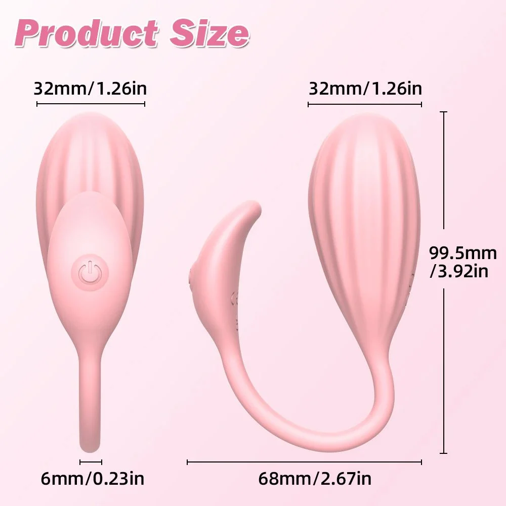 9 Frequency Invisible Wearable Panty Vibrator APP Control Silicone Female Vibrating Love Jumping Egg for Women Couples Pleasure