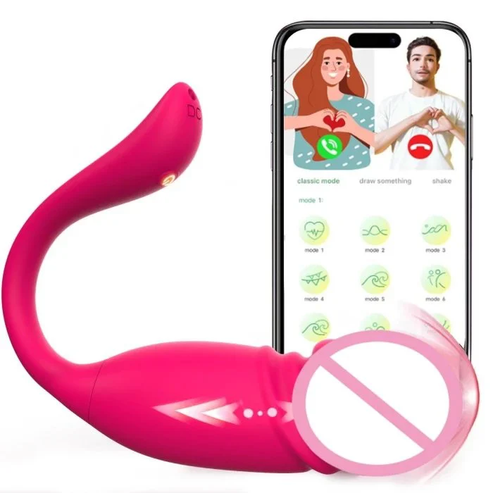 Wireless Kegel Ball Vibrator Sex Toys for Couples Long Distance Mobile App Remote Control Bullet Vibrating for Egg USB
