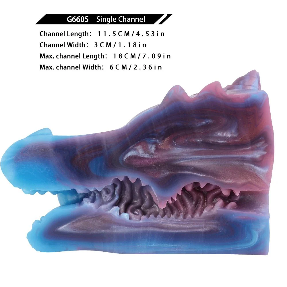 Dragon Mouth Male Masturbators Pocket Pussy Onehole Fantasy Silicone Men Penis Stroker Animal Masturbator Cup Toy
