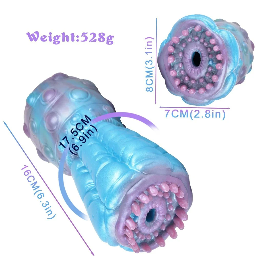 Male Masturbators Fetish Animal Realistic Masturbator Cup Soft Silicone Anal Sex Toys Penis Exercise Sex Toy for Adult Men