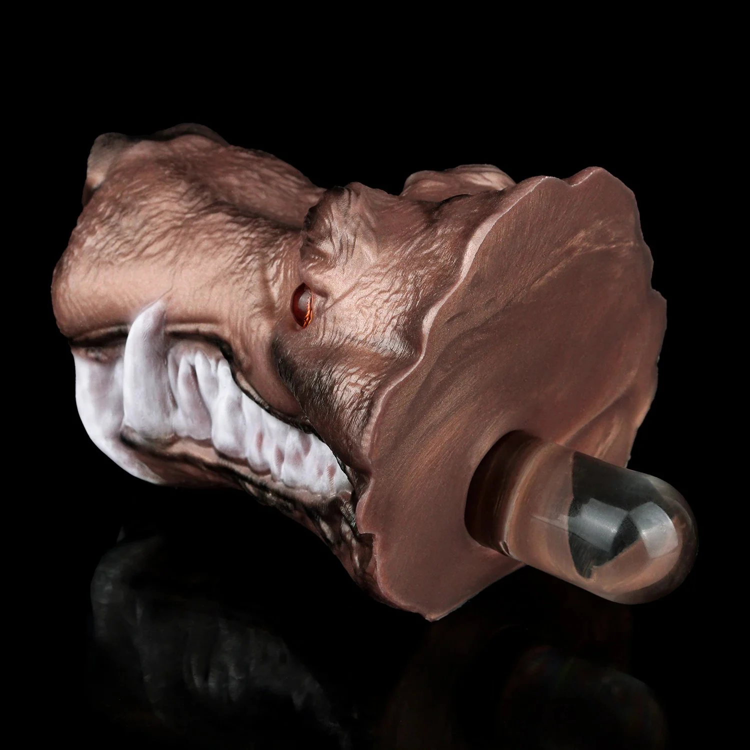 Real Wolf Head Male Masturbator Pocket Pussy Stroker Onahole Animal Vagina Sex Toys Adult Supplies Sex Toy Drop