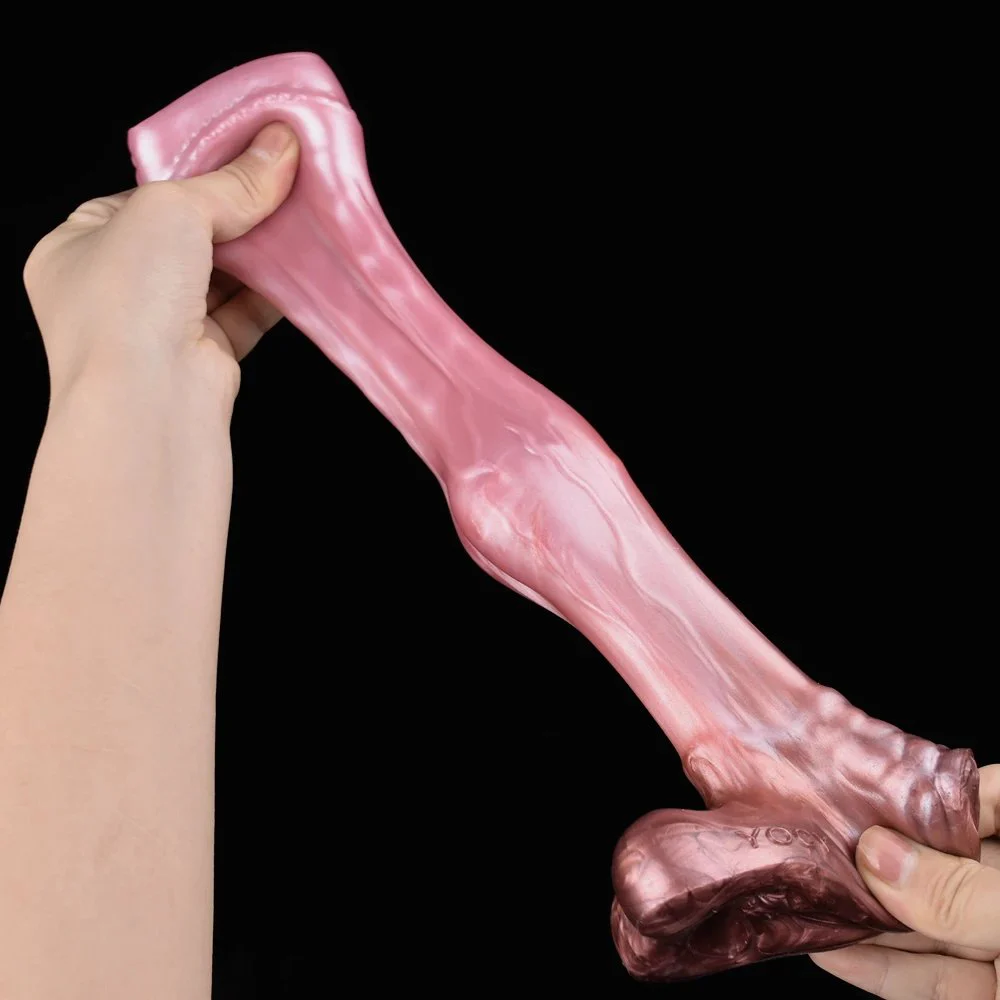 Horse Penis Sleeves Super Soft Silicon Penis Strap on Penis Extender for Male Cock Enlargement