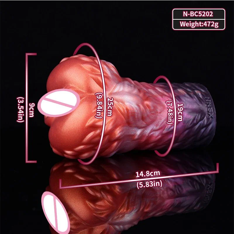 Realistic Dog Vagina Lifelike Artificial Male Masturbator Animal Dual Channel Real Pocket Pussy Sex Toys Erotic Goods