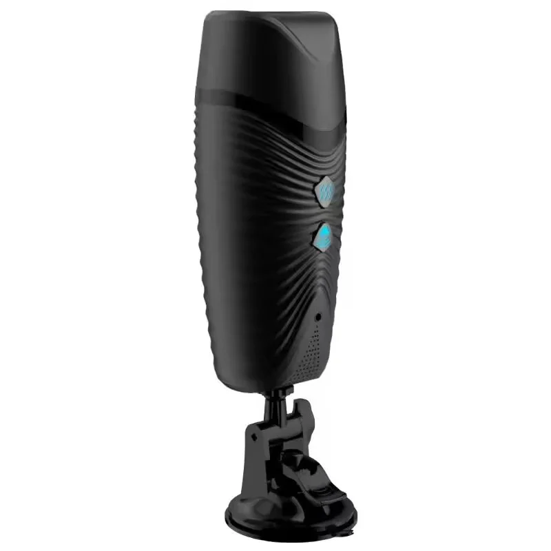 Interactive Telescopic Hands-Free Male Masturbator Sexy Voice-Activated Vibrator Cup Sex Toy sex toy for men