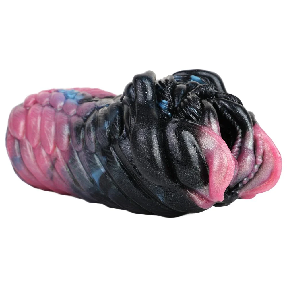 Fantasy Monster Pussy Soft Liquid Silicone Male Masturbation Cup Pocket Adult Sex Toy