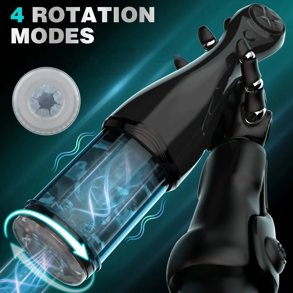 Rotating Automatic Male Masturbators Masturbation Machine Cup Vibration Sex Toy for Men