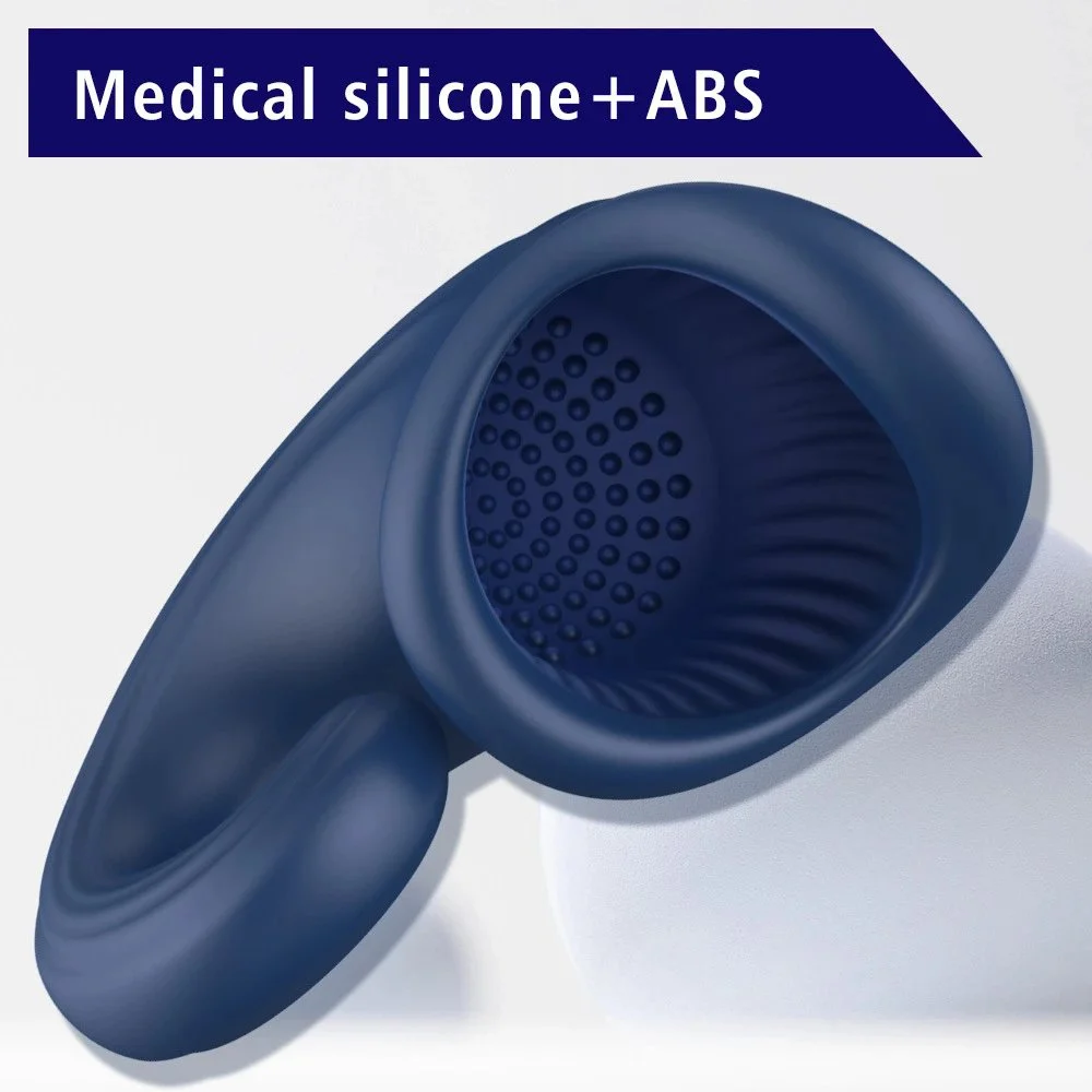 Horn Shaped Male Masturbator Sex Toys for Men Penis Massager Sucker Cock Massager Premium Product for Individual Pleasure