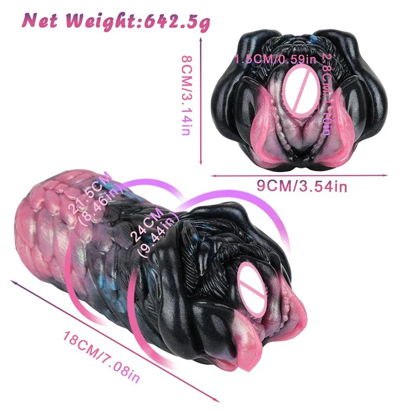 Fantasy Airplane Cup Fantastic Color Scheme and Soft Feel of the Airplane Cups Sex Toy Made of Liquid Silicone
