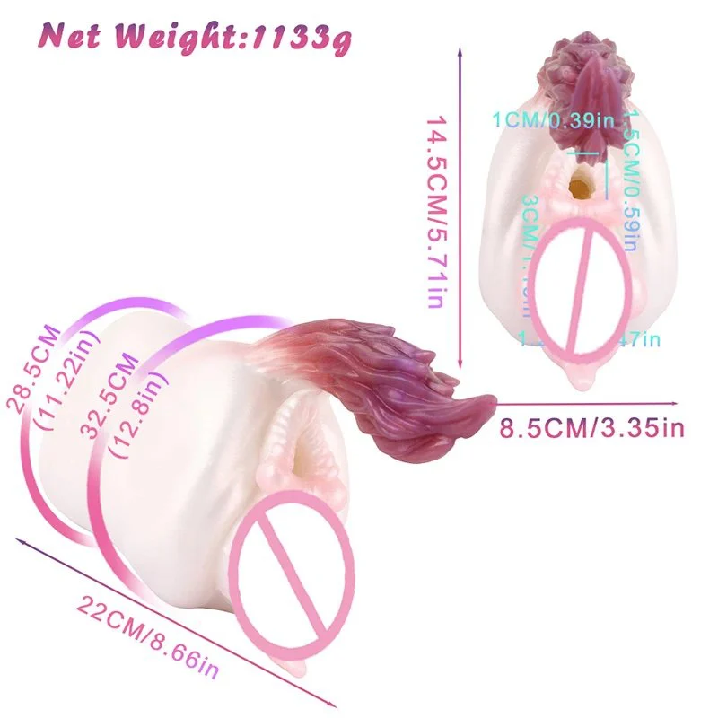 Fantasy Animal Pussy Male Masturbator Silicone Horse Animal Shape Onahole Realistic Vagina Pocket Pussy Stroker Sex Toy