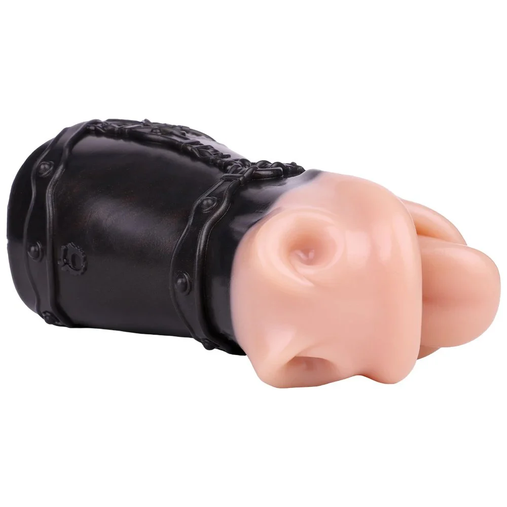Fantasy Beast Mouth Mold Soft Silicone Masturbation Cup Sexual Fantasy Male Masturbator Adult Sex Toy