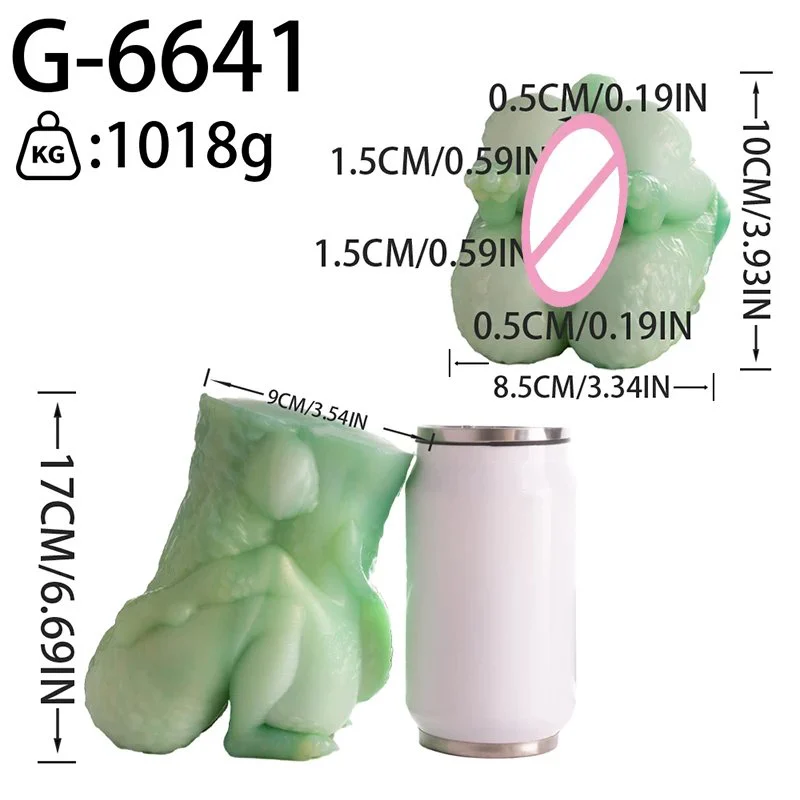 Fantasy Dragon Body-Safe Silicone Male Masturbator Medical-Grade Pocket Pussy Stroker Discreet Adult Men Onahole Sex Toys