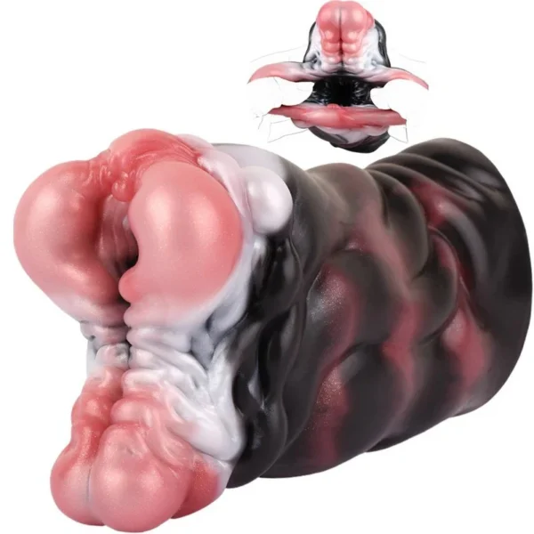 Monster Male Masturbation, Masturbation Sleeve Realistic Pocket Animal, Reusable Male Masturbation Men Pocket Sex Toy