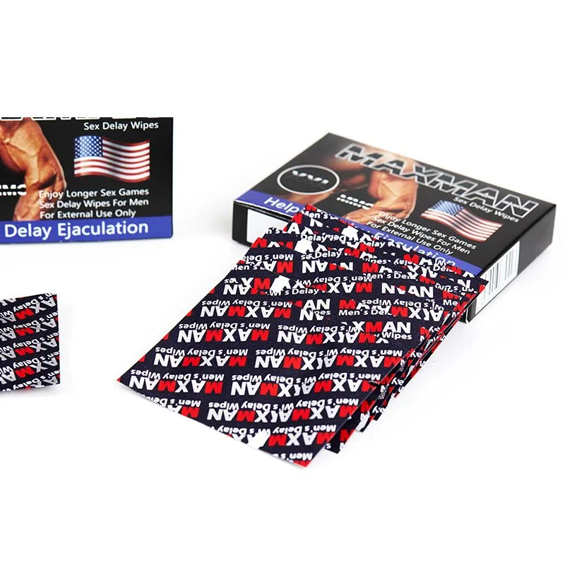 Delay Wipe 10Pcs Box Sex Delay Wipes Strong Men Delay Wet Tissues Max Man Delay Wipe