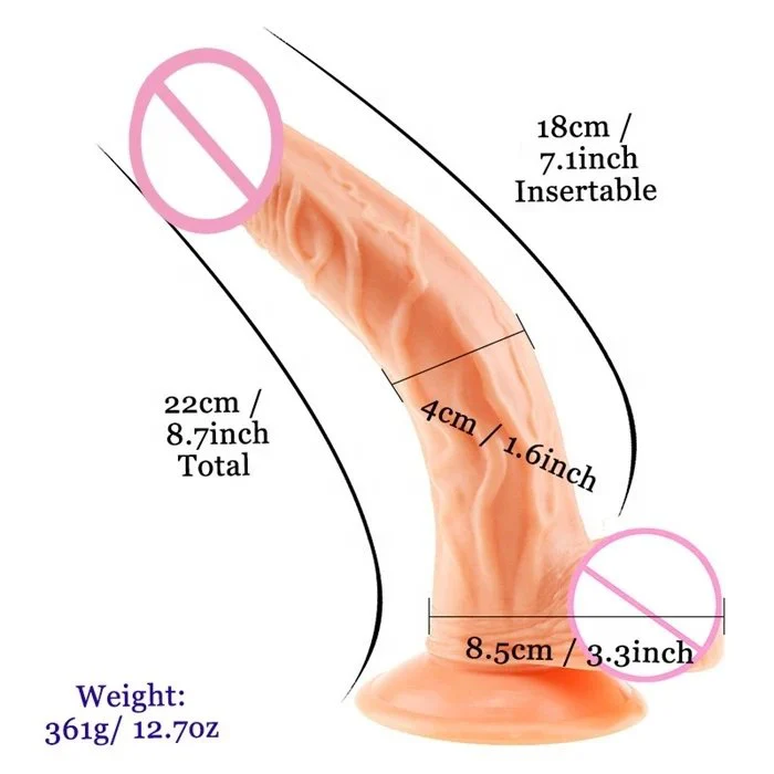 Wearable PVC Realistic Monster Dildo Vibrator Soft Silicone Huge Adult Sex Toys for Lesbian Stimulating