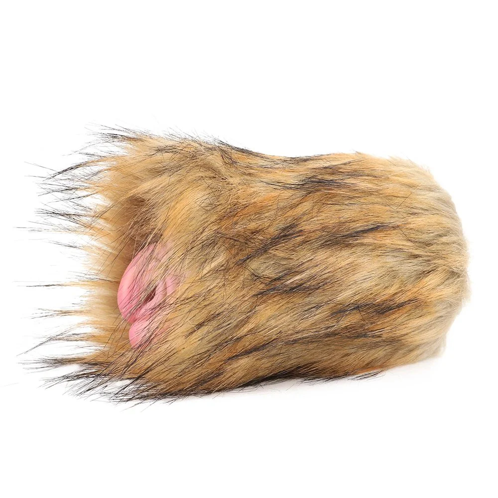 Men's Realistic Animal Aircraft Cup Liquid Super Soft Silicone Masturbator Adult Toy