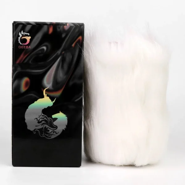 Soft Masturbation Cup Double Hole Silicone Male Adult Sex Toy Fantasy Little Red Hare Plush Monster Pussy Pocket
