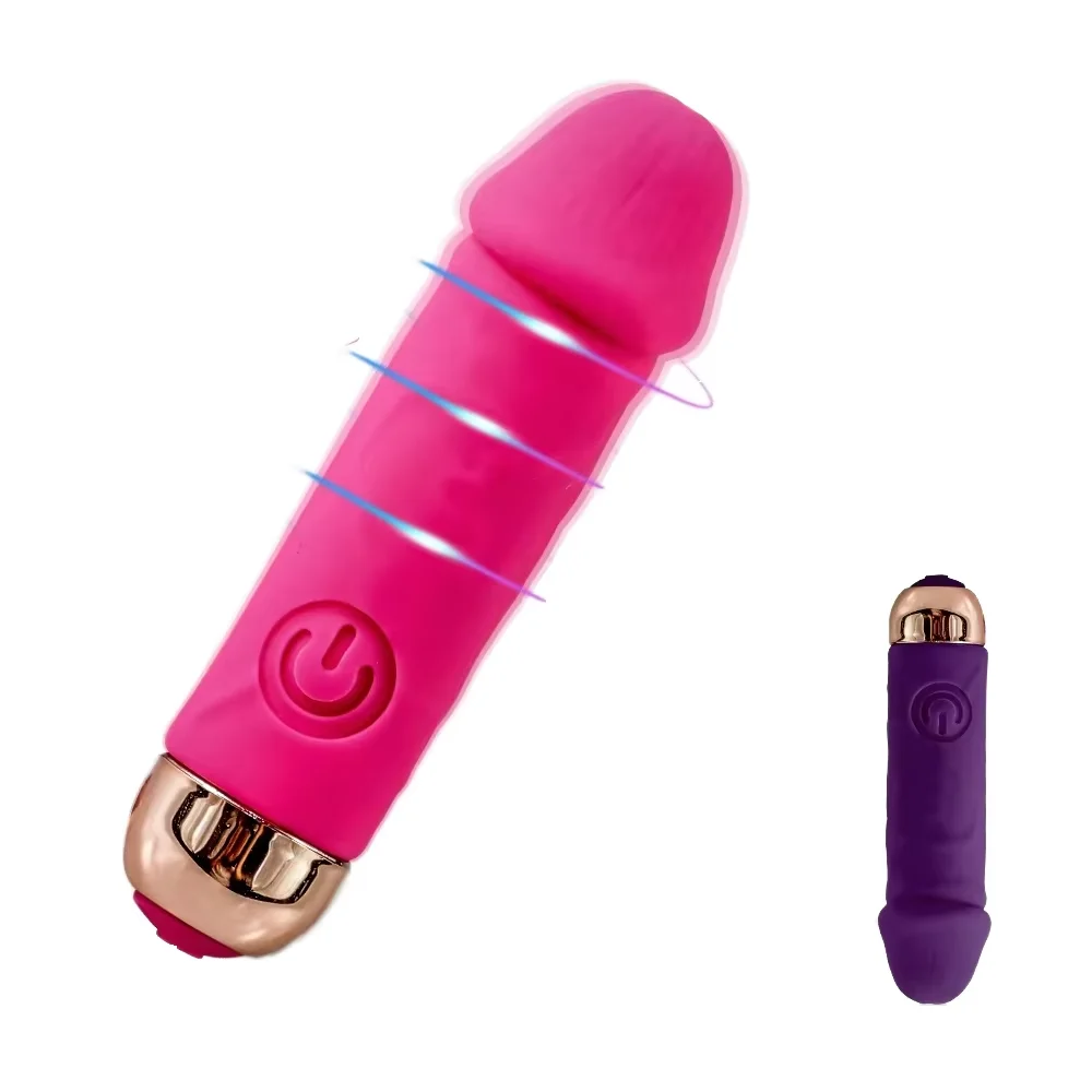 APP Charging AV Vibrator Mini Bullets Dildo Vibrator for Female Masturbator