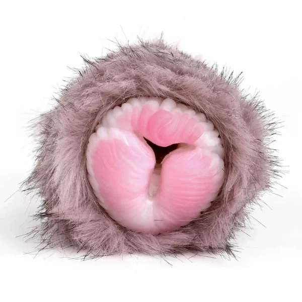 Fantasy Small Antler Dog Plush Monster Pussy Male Masturbation Cup Liquid Silicone Soft Tight Adult Sex Toys