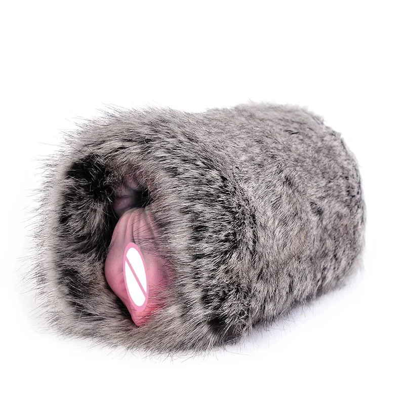 Soft Silicone Male Masturbator Fantasy Furry Animal Masturbate Sex Toy Realistic Cow Vagina Pocket Pussy Stroker
