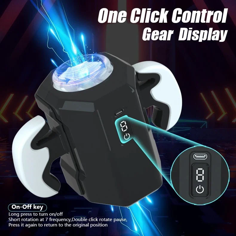 Male Stroker Machines Automatic Telescopic Rotating Sucking Masturbation Machine with Handles