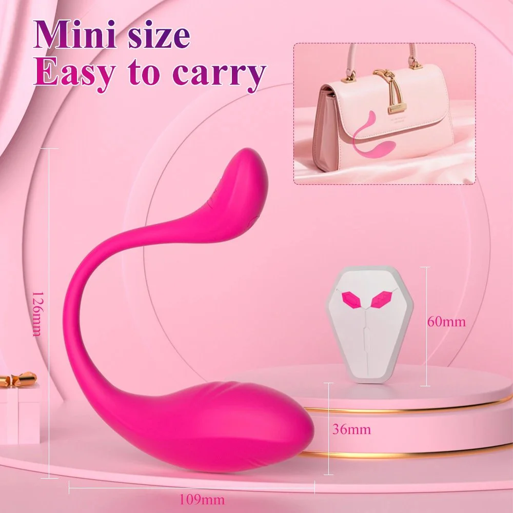 APP Remote Control Long Distance G Spot Clitoral Stimulator Wearable Panty Vibrator Sex Toys for Women