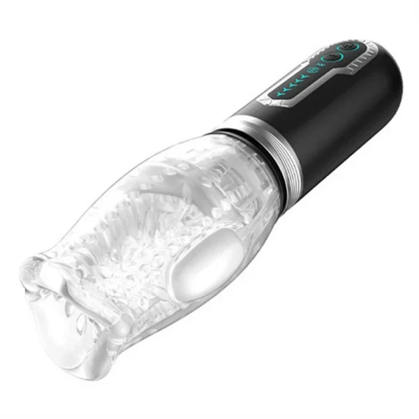 Rechargeable Automatic 7 Frequency Thrusting Rotation Vibrating Masturbation Aircraft Cups for Men Sex Toys
