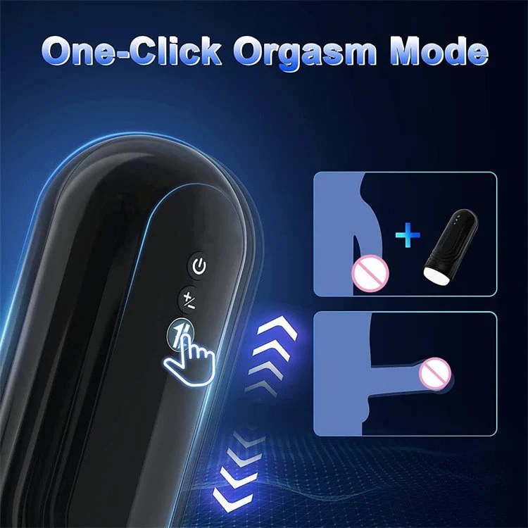 Rechargeable Powerful Automatic Vibration Sucking Sex Toy for Men Masturbation Cup Thrusting