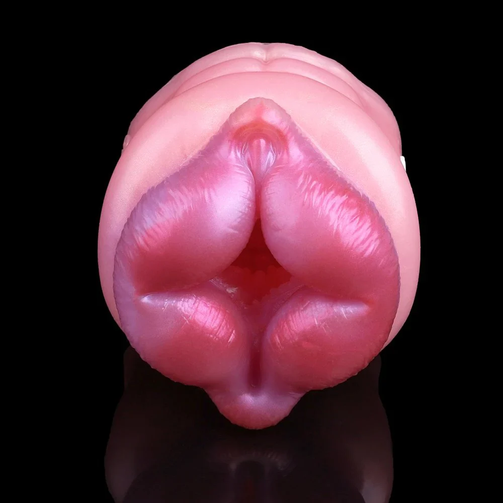 Vibrating Penis Trainer Glans Vibrators Massage Fantasy Alien Pussy Soft Silicone Male Masturbation Sex Toys for Men