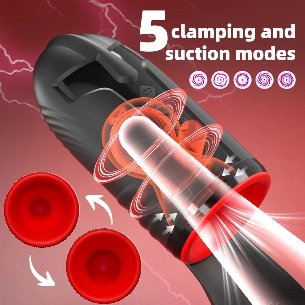 Multi-function Sex Penis Massage Machine Automatic Sucking Rotating Male Masturbation Cup