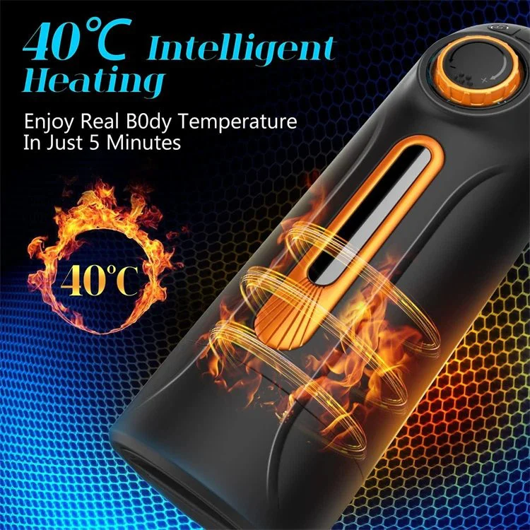 USB Telescopic Masturbator Cup Automatic Sucking Masturbation Cup Voice Sex Toys for Men