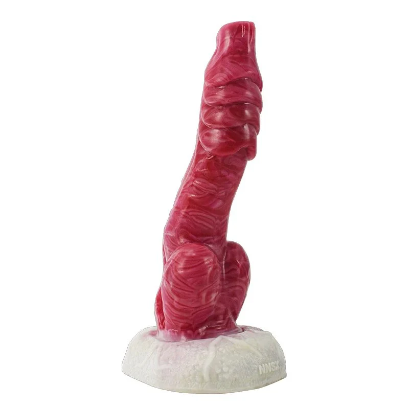Women Sex Toy Anal Plug Masturbation Silicone Dildo 19cm G-spot Suction Cup Rubber Penis Cock for Women Sexual Adults Game