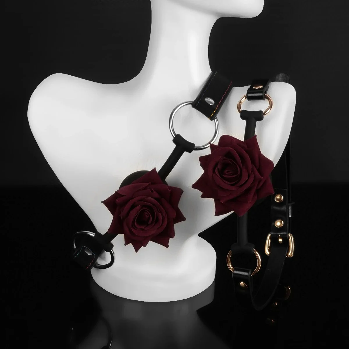 Soft Silicone Mouth Gag Comfortable Breathable Design Adult Romantic Bondage Accessories Intimate Flirting Toys for Couples