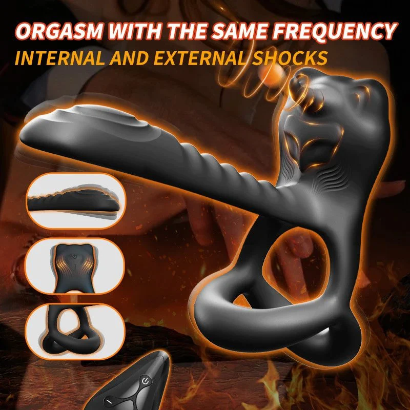 Lock Ring Male Vibration Anti-shoot Delay Ring Wireless Remote Control Adult Products Cock Ring