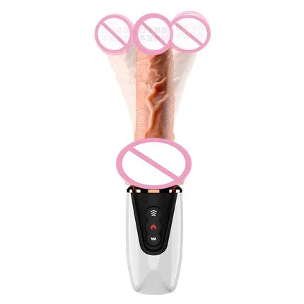 Women Medical Silicone Handheld Big Size 7 Frequency Vibrating Swing Sex Doll Toys Spirit Condom