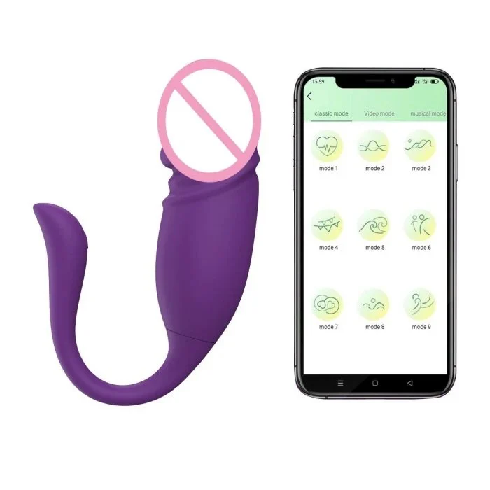 Wireless Kegel Ball Vibrator Sex Toys for Couples Long Distance Mobile App Remote Control Bullet Vibrating for Egg USB
