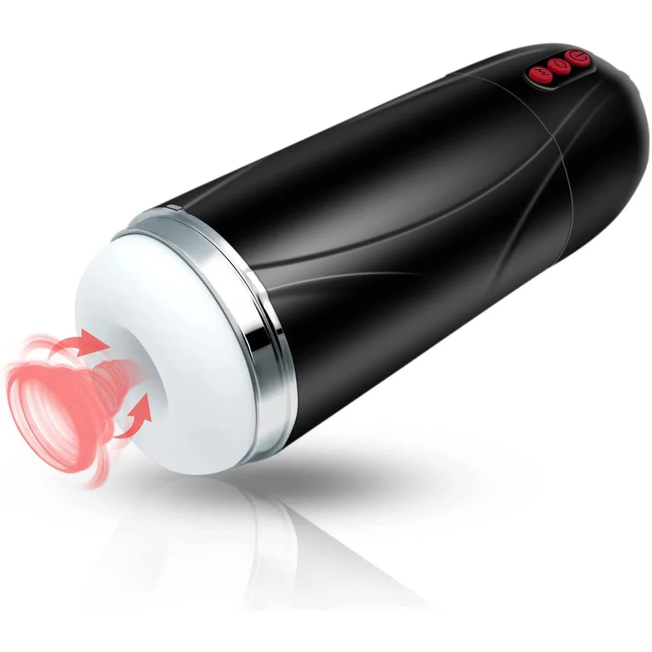 Rechargeable USB Multi-frequency Automatic Vibration Male Masturbation Cup Sucking Men Sex Toys