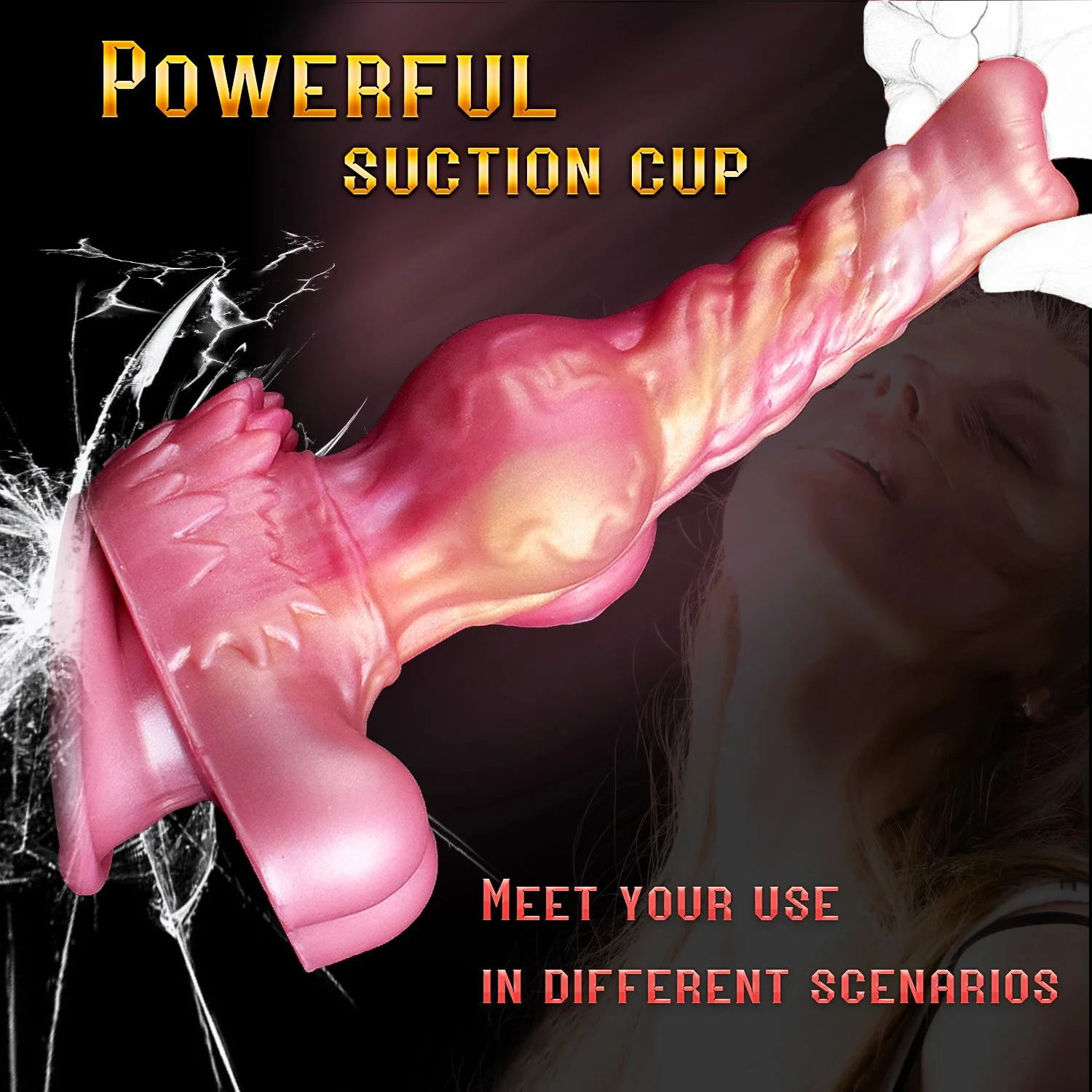 Vibrating Fantasy Horse Dildo Adult Vibrator Multi-Frequency Vibration Intensified Sensation Experience
