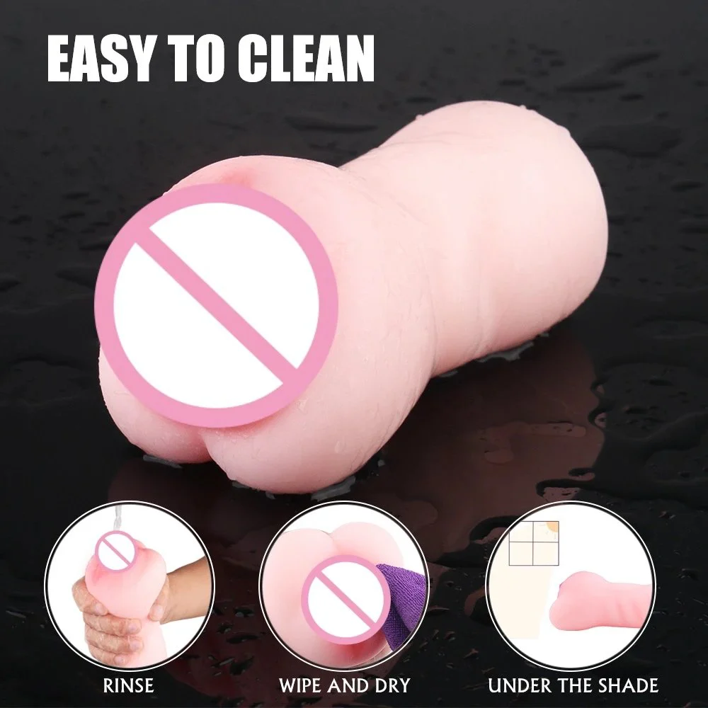 Realistic silicone mold male masturbation cup Men's masturbator