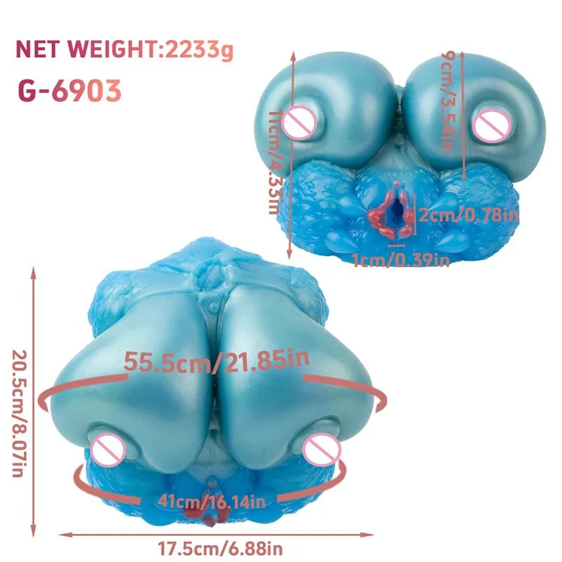 Soft Silicone Breast Design Male Onahole Realistic Texture Sex Toy for Men Fantasy Masturbator Cup Pocket Pussy Stroker
