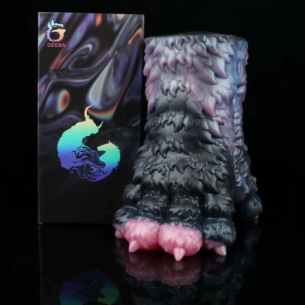 Soft Silicone Creature-Inspired Male Masturbator with Detailed Stimulating Tunnel Masturbator for Men