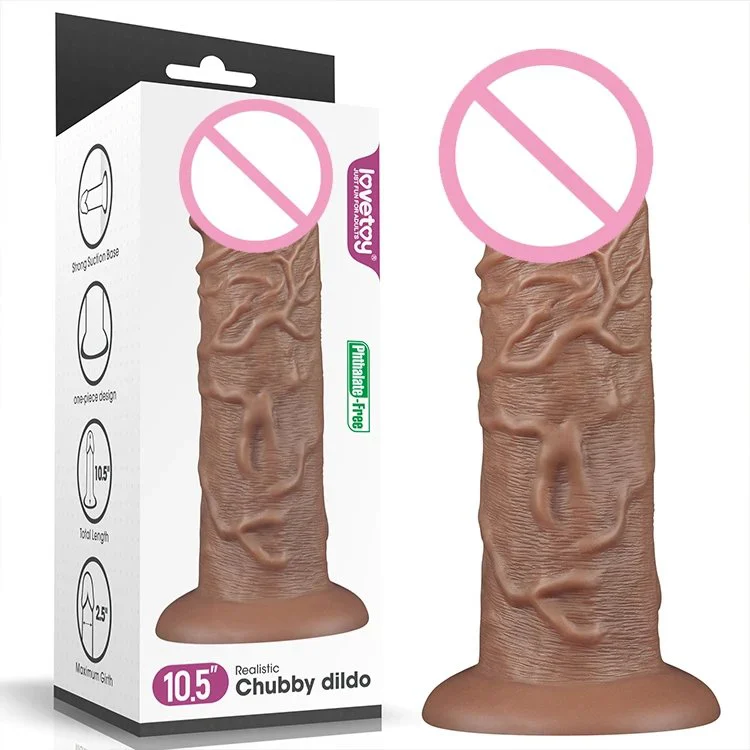 Waterproof Strong Suction 10.5 Inch XXL PVC Dildo Sex Toys Realistic Huge Big Penis Vibrating Dildo for Women and Men