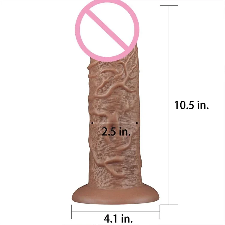 Waterproof Strong Suction 10.5 Inch XXL PVC Dildo Sex Toys Realistic Huge Big Penis Vibrating Dildo for Women and Men
