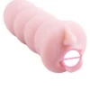 Soft TPE Male Masturbation Sex Toys Vibration Stroker Airplane Cup for Men Packaged in Bag