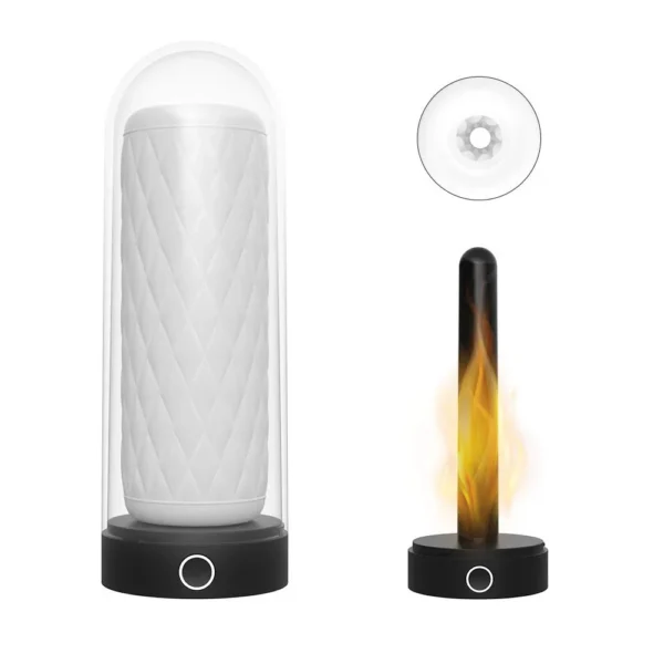 TPE 2 Frequency Heating Type Vibradores Para Hombres Male Automatic Masturbator