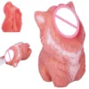 Wolf Divine Oracles Cute Style Single Channel Silicone Male Masturbator Large Pocket Realistic Feeling Adult Pleasure Toy