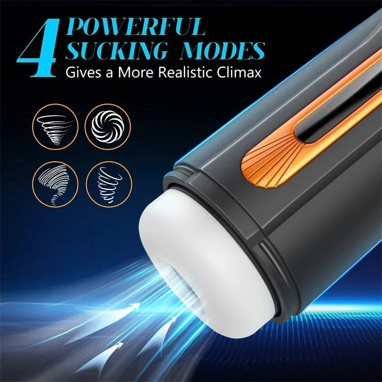 USB Telescopic Masturbator Cup Automatic Sucking Masturbation Cup Voice Sex Toys for Men