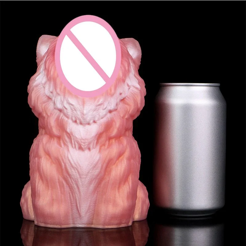 Wolf Divine Oracles Cute Style Single Channel Silicone Male Masturbator Large Pocket Realistic Feeling Adult Pleasure Toy