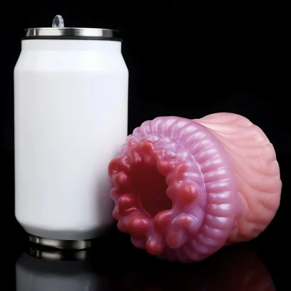 Soft Silicone Glans Vibration Trainer Penis Massage Fantasy Alien Adult Sex Toys for Men Masturbating