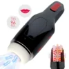 T Rotating Male Masturbator Cup Soft Silicone Pussy Sex Toys 10 Speeds Telescopic Electric Sex Toys Massager