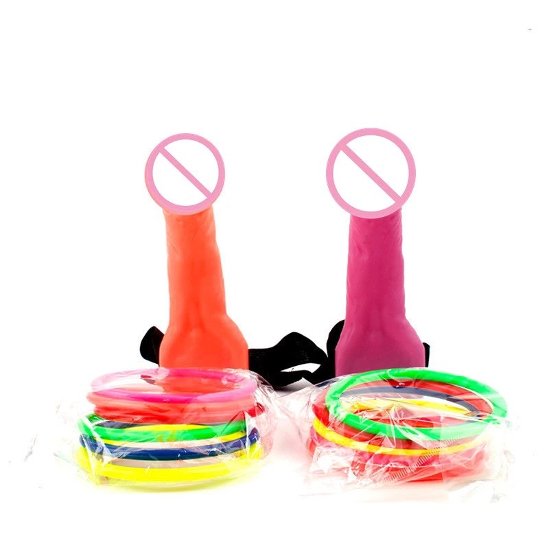 Hen Party Accessories Adult Games Toys Penis Headband Ring Toss Game